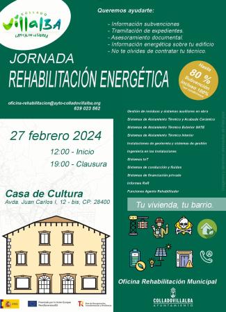 Cartel Jornada Informativa Rehabilitación