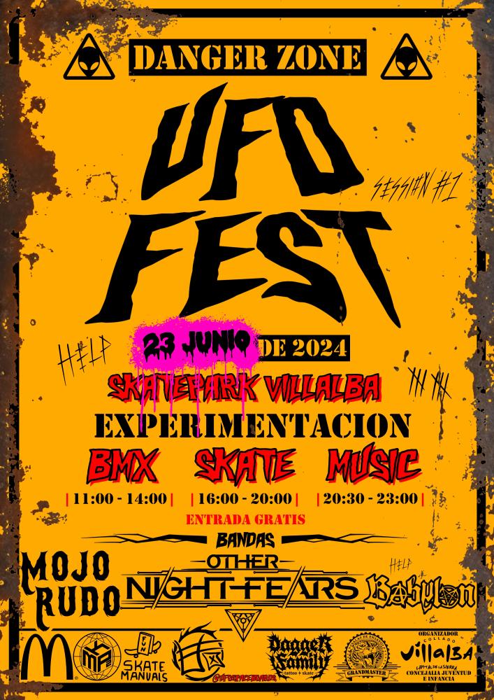 Imagen El Parque de las Eras escenario del ‘I UFO FEST’ el próximo 23 de junio, con entrada gratuita