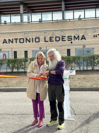 Imagen La Ciudad Deportiva ostenta ya oficialmente el nombre de Antonio Ledesma, 'El Tragamillas'