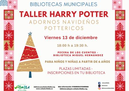 Taller Navidad Harry Potter 2024 