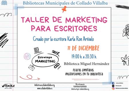 X11 TALLER MARKETING ESCRITORES WEB