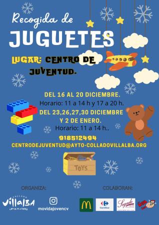 CARTEL RECOGIDA DE JUGUETES 2024