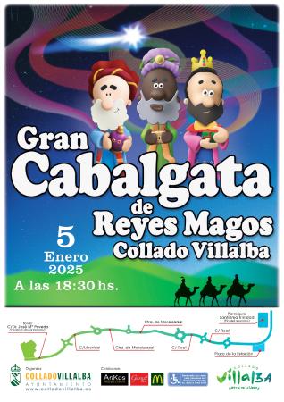 Imagen Llega el evento más esperado de la Navidad para los más pequeños, la gran Cabalgata de Reyes 2025 de Collado Villalba