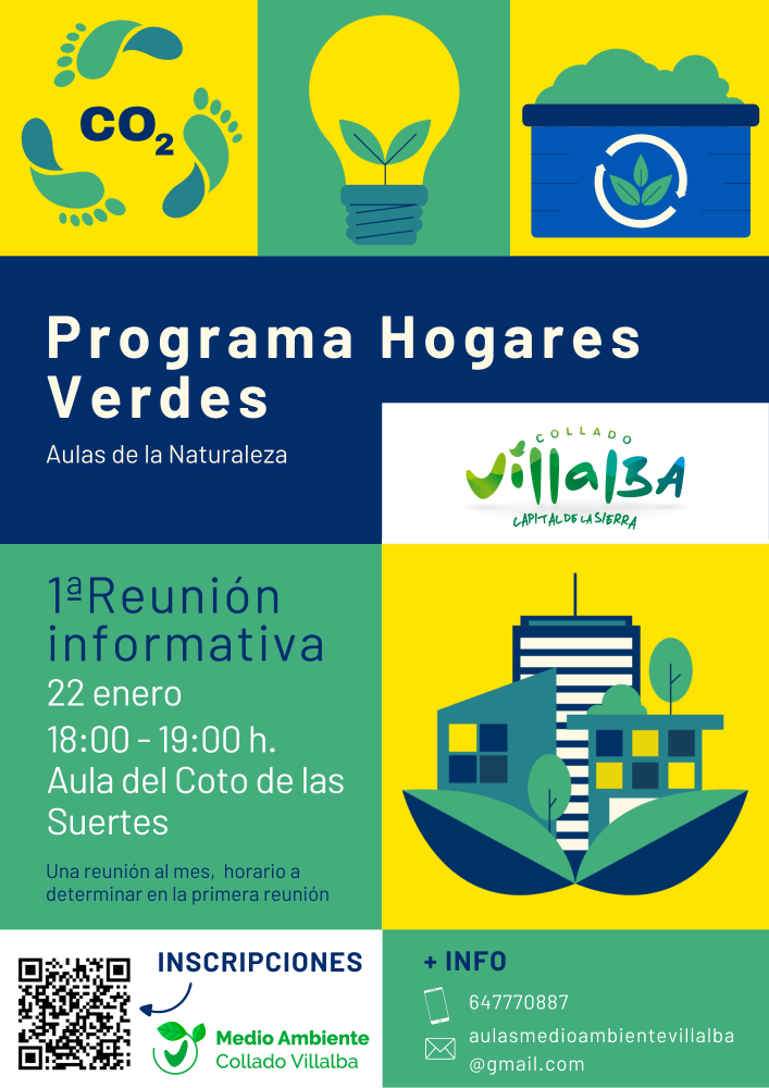 Imagen Nueva iniciativa municipal para minimizar el impacto ambiental: en marcha el Programa Hogares Verdes Collado Villalba 2025