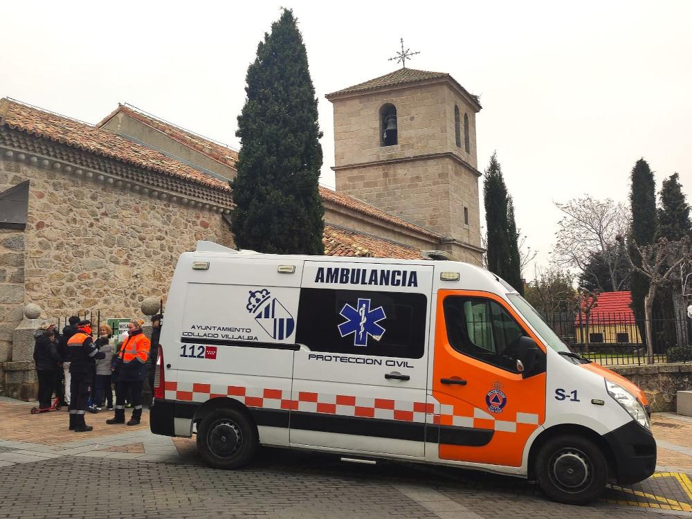 Imagen El Ayuntamiento de Collado Villalba firma un convenio de colaboración entre Protección Civil y el SUMMA112