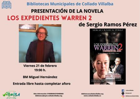 Presentación del libro "Los expediente Warren 2" escrito por Sergio Ramos Pérez