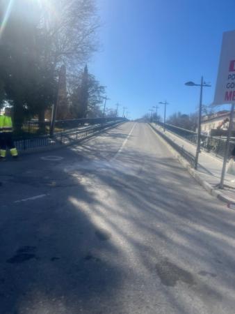 Imagen Se reabre al tráfico el puente de la Estación tras el informe presentado por ADIF