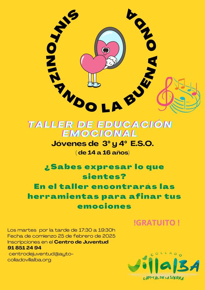 Imagen El Ayuntamiento  promueve un taller para gestionar el bienestar emocional y la convivencia saludable entre los adolescentes