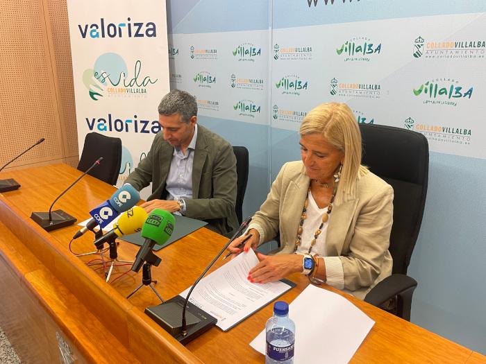 Imagen Nuevo impulso al empleo desde el Ayuntamiento de Collado Villalba con la firma de un convenio con Valoriza Medio Ambiente