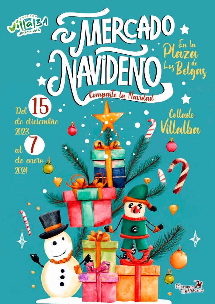 Imagen Agenda y horarios Mercado de la Navidad 2023-2024 Collado Villalba